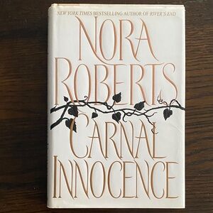 Nora Roberts 'Carnal Innocence' Hardcover Book